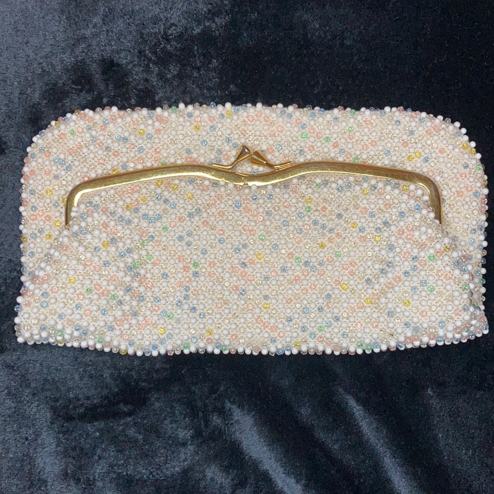 Beaded vintage handbag